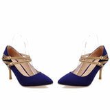 Big size 33-47 Style ladies sexy shoes woman women zapatos de mujer high heels wedding shoes sapato chaussure femme  pumps 6685