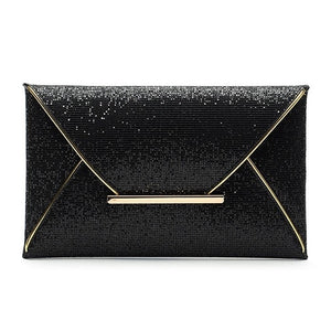 Envelope clutch Lady Sparkling Dazzling Bag Purse Evening Party Handbag Day Clutches Shining Clutch Large Capacity Wallet