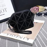 2018 New Matte Designer Women Evening Bags Shoulder Bag Girls Flap Handbag Fashion Geometric Plaid Casual Clutch Messenger Bags