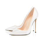 Big Sale Sexy Pointed Toe High Heel Pumps Patente Leather Thin Heels Woman Shoe Rose Pink Green Red Black Nude Dress Heels